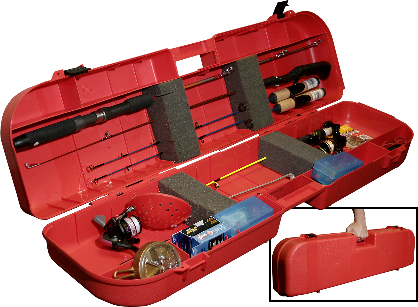 MTM Ice Fishing Rod Box