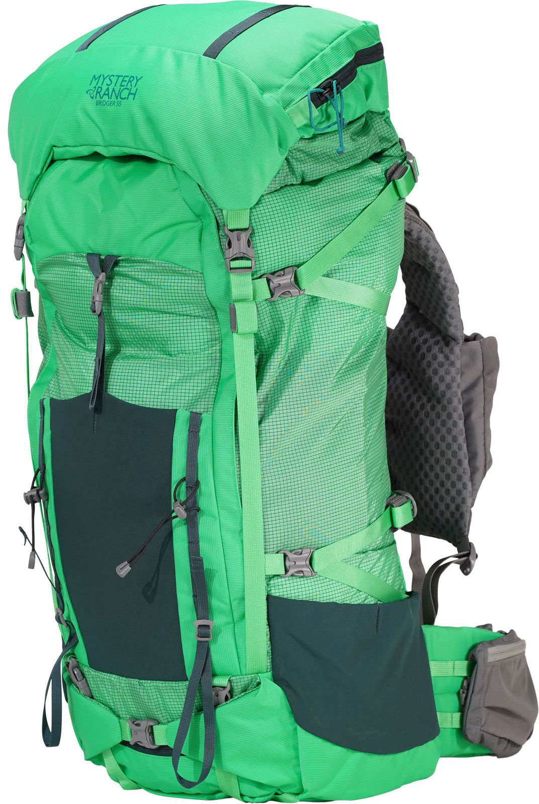 Mystery Ranch Bridger 55L Women\'s XS S Backpack Green Hiking Camping Outdoor Mystery Ranch Bridger 55 L Backpack - XS, Internal Frame  main image 3