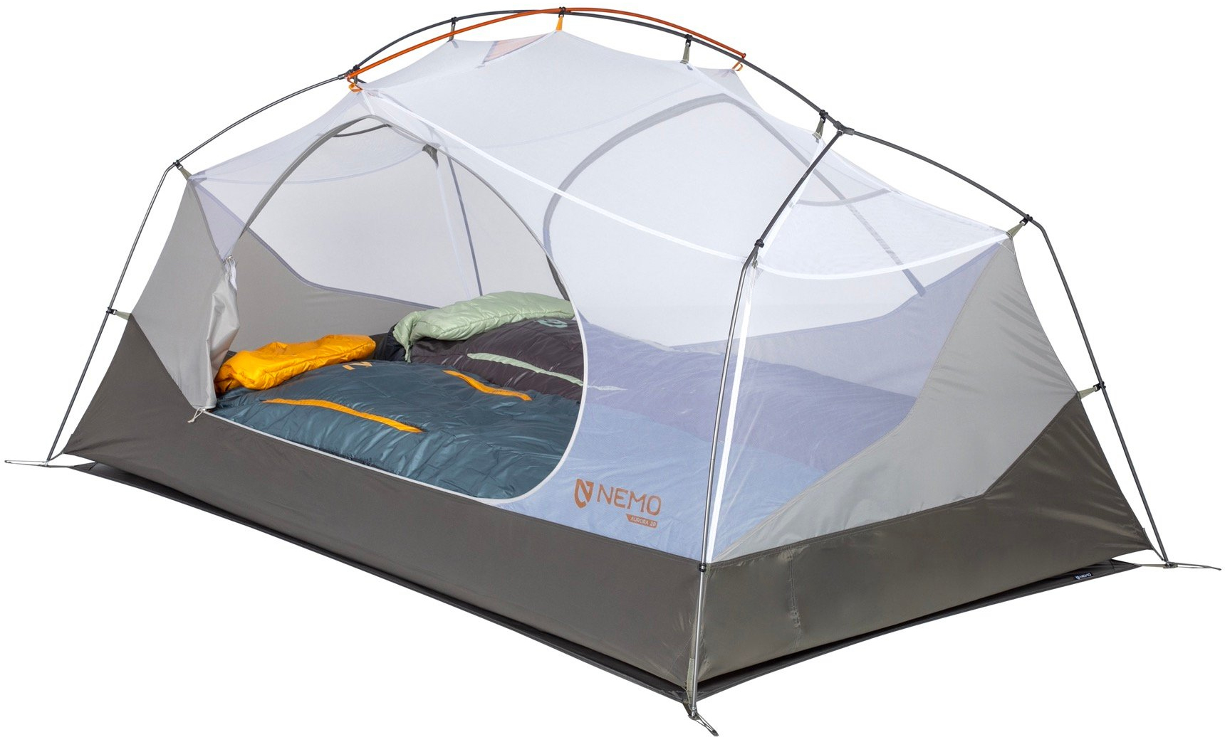 Aurora CN-705 ライト 2個セット　ハマー　軍事用放出品 NEMO Equipment 2025 Aurora Tent and Footprint | Footprints
