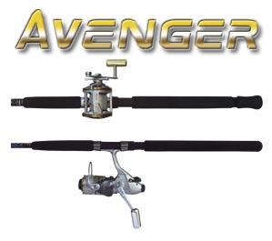 okuma avenger baitfeeder levelwind 7 rod reel combo Okuma Avenger Levelwind Combo — CampSaver