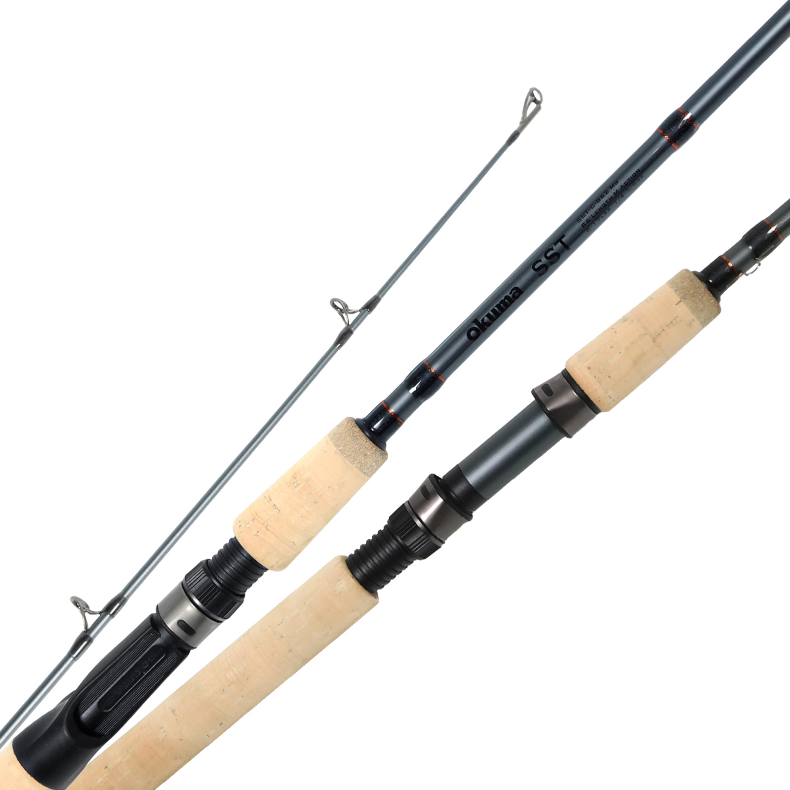 okuma c3 spinning rod CSX-S-1002M The original introduction of Okuma C3 rods rocked the fishing tackle industry with split grip designs constructed from graphite cones for long Okuma TEC Series Crappie Spinning