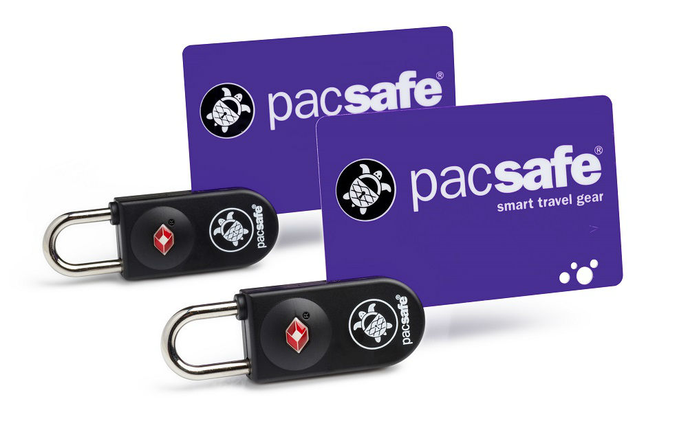 Pacsafe Prosafe 750 TSA Accepted Key-Card Luggage Lock 2 Pack