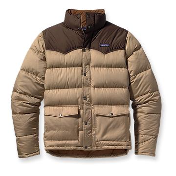 Patagonia Slingshot Down Jacket - Retro Khaki Small — CampSaver