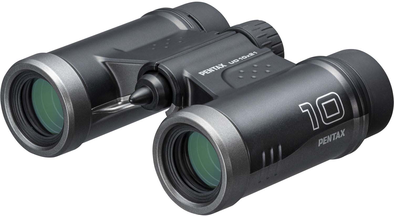 Pentax UD 10 X 21mm Black Compact Roof Prism Binoculars 61816 , 20 