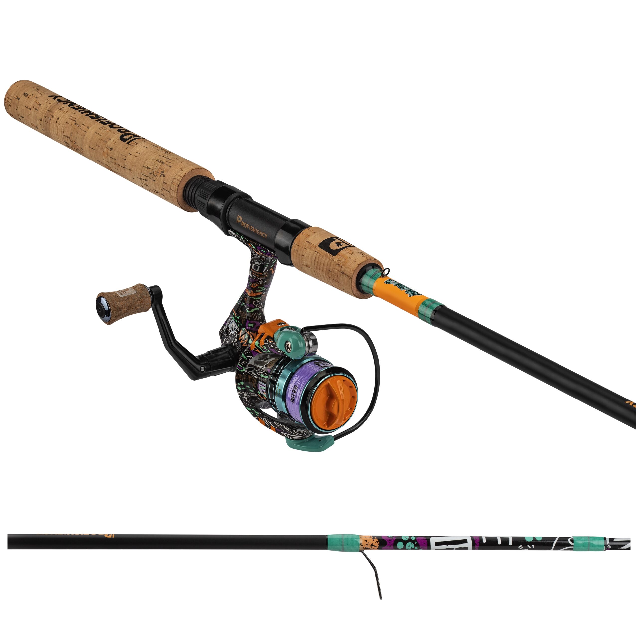 ProFISHiency 5ft 8in Krazy 3 Spinning Combo — CampSaver
