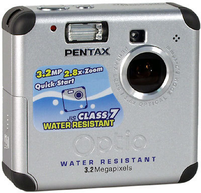 Pentax Optio 33WR Water resistant Digital Camera — CampSaver