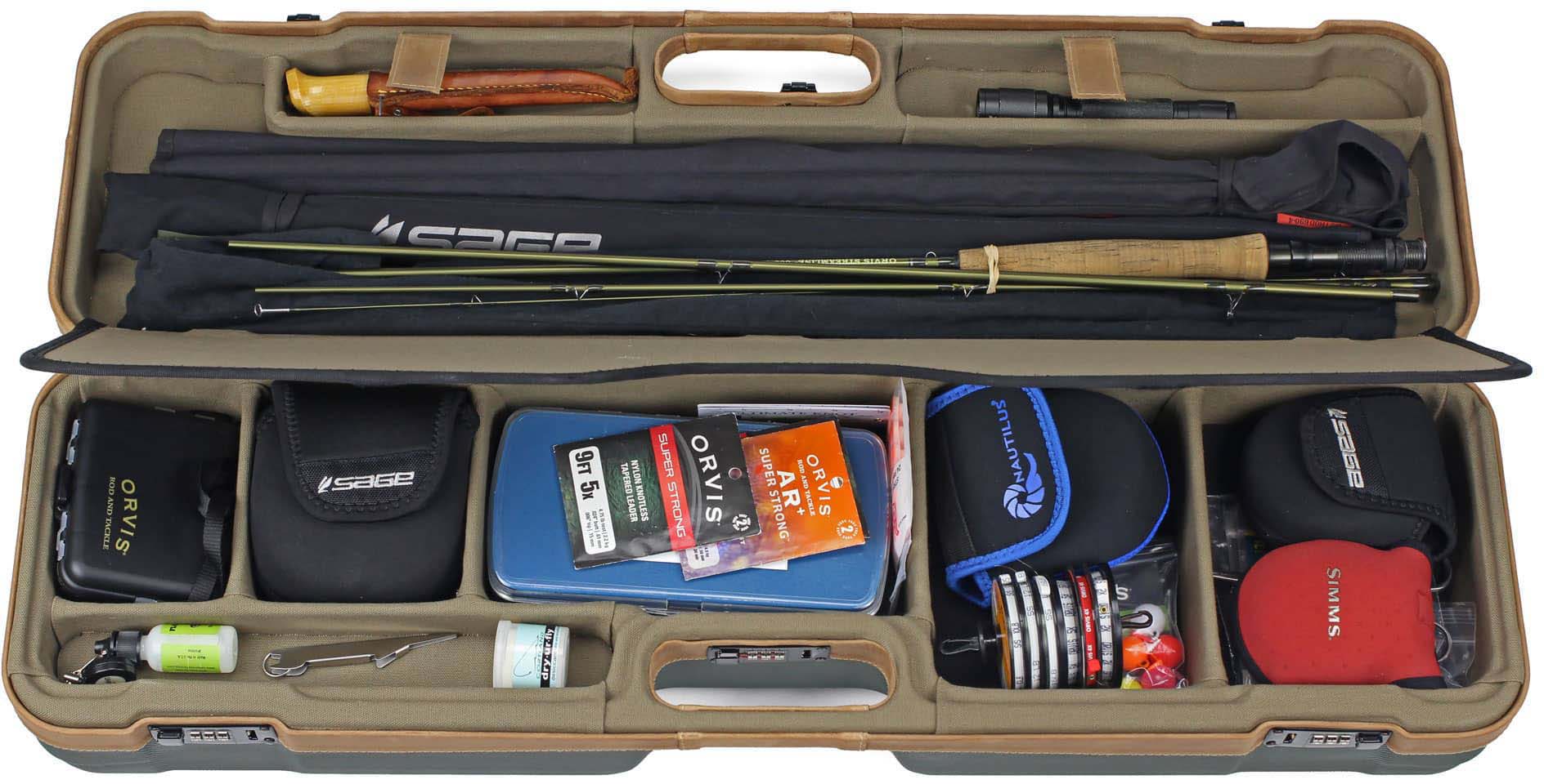 Sea Run Expedition Classic Fly Fishing Rod Travel Case  CampSaver