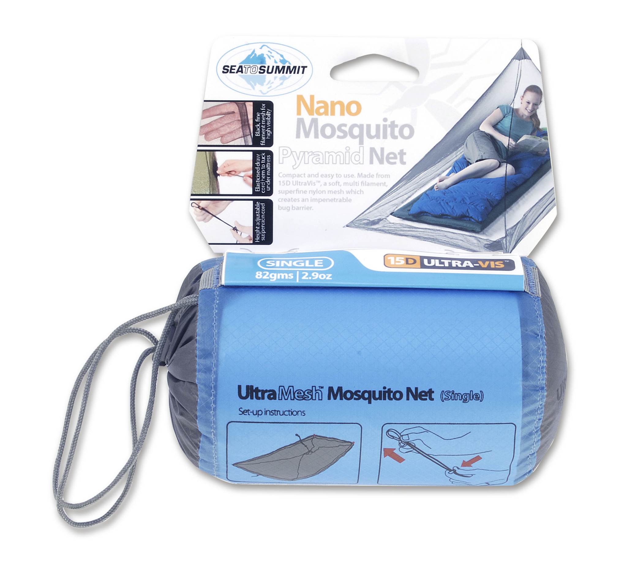 Sea to Summit Nano Mosquito Pyramid Net — CampSaver