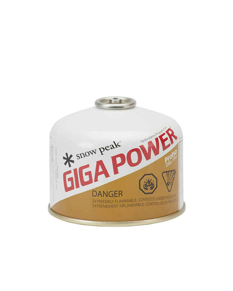 Snow Peak GigaPower Fuel 250 ProISO IsoButane and Propane Fuel GP