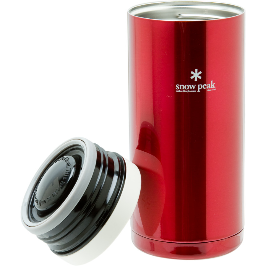Snow Peak Kanpai 350 ml Bottle-Wine Red — CampSaver