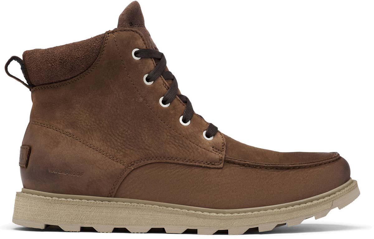 RELISTED - Mens Sorel Madson Moc Toe Waterproof Sorel M Madson™ Ii Moc Toe Wp W24 | Gaucho Tan/Oatmeal - The  main image 3