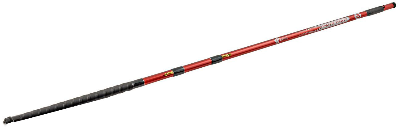 SALALIS Canne à pêche télescopique poteau de filature portatif en fibre