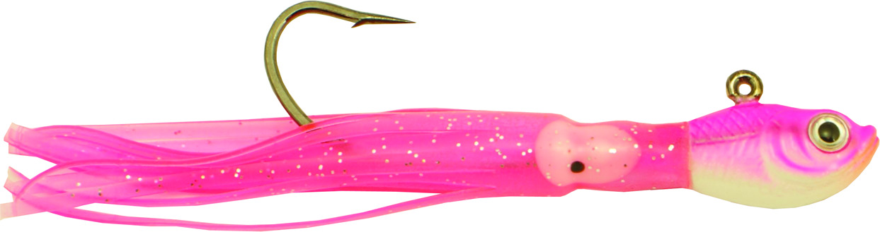 SPRO Squid Tail Jig Fishing Lure - Crazy Chartreuse, 3 Oz, For Saltwater Gamefish - View #8