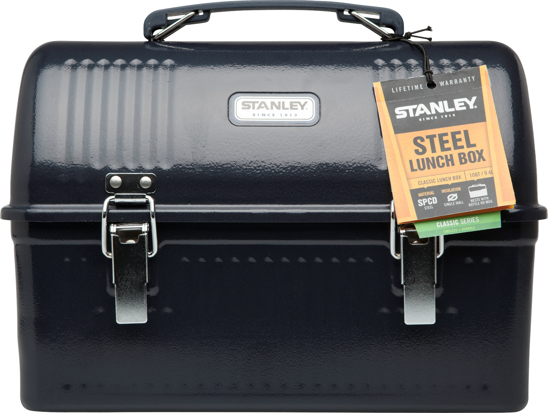 Stanley Classic Lunchbox 10QT-Hammertone Navy shed9047 — CampSaver