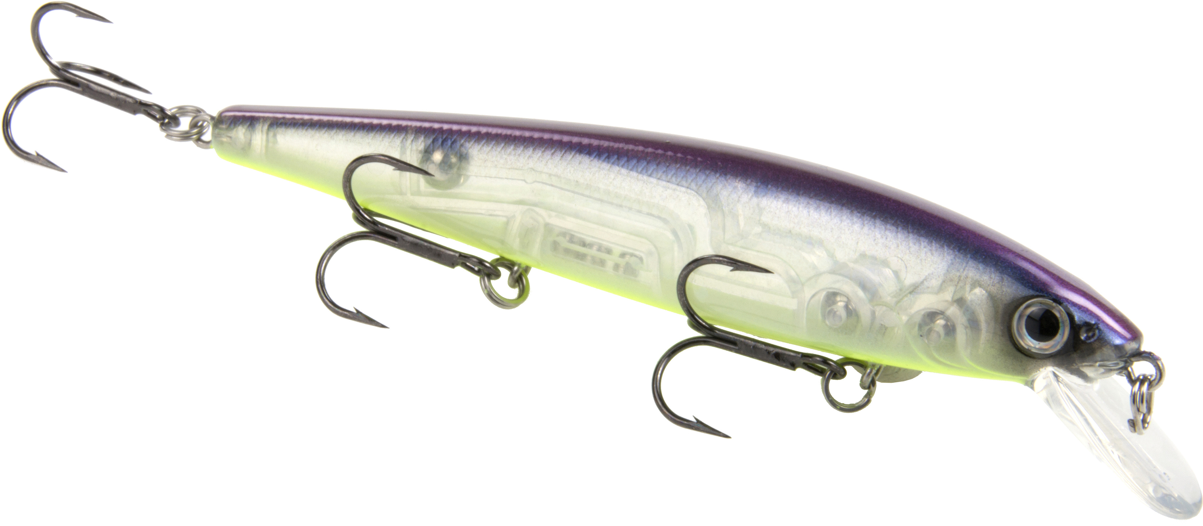 Strike King KVD Jerkbait 300 Fishing Lure - Pro Blue 3 Hook Design For Bass Fishing
