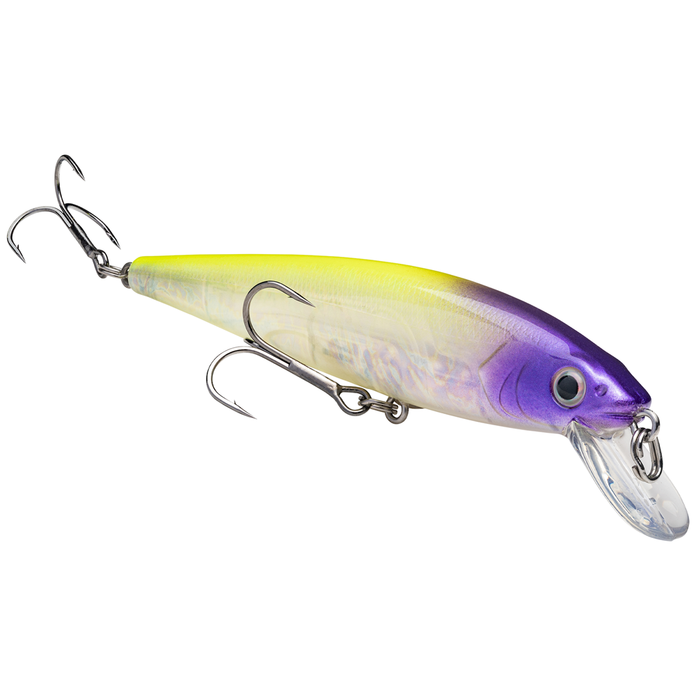 Strike King KVD Jerkbait 200 Fishing Lure - 2 Hook, Phantom Watermelon Red Craw Color