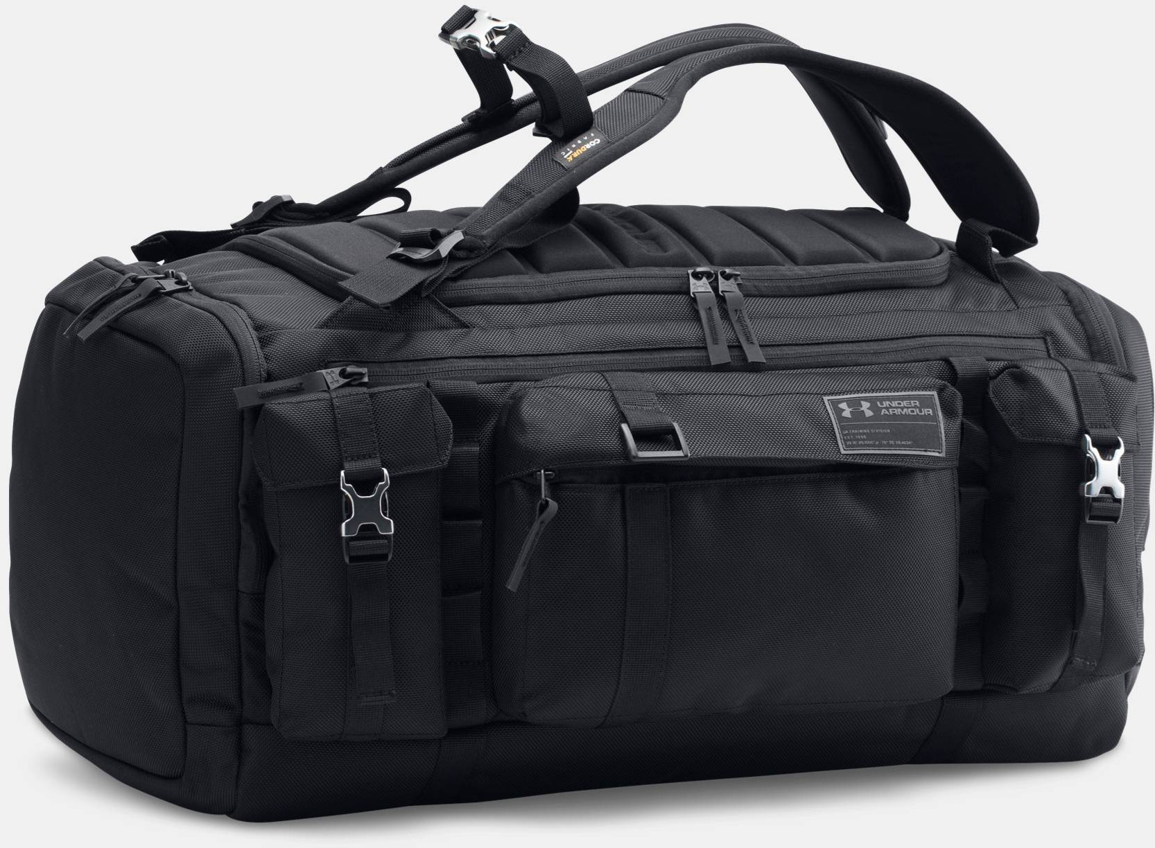 レンジダッフルバッグ　UNDER ARMOUR 53L　2way Under Armour UA Cordura Range Duffel 53 L — CampSaver