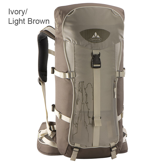 Vaude Crystal Rock 30 - Ivory/Light Brown — CampSaver display picture 2