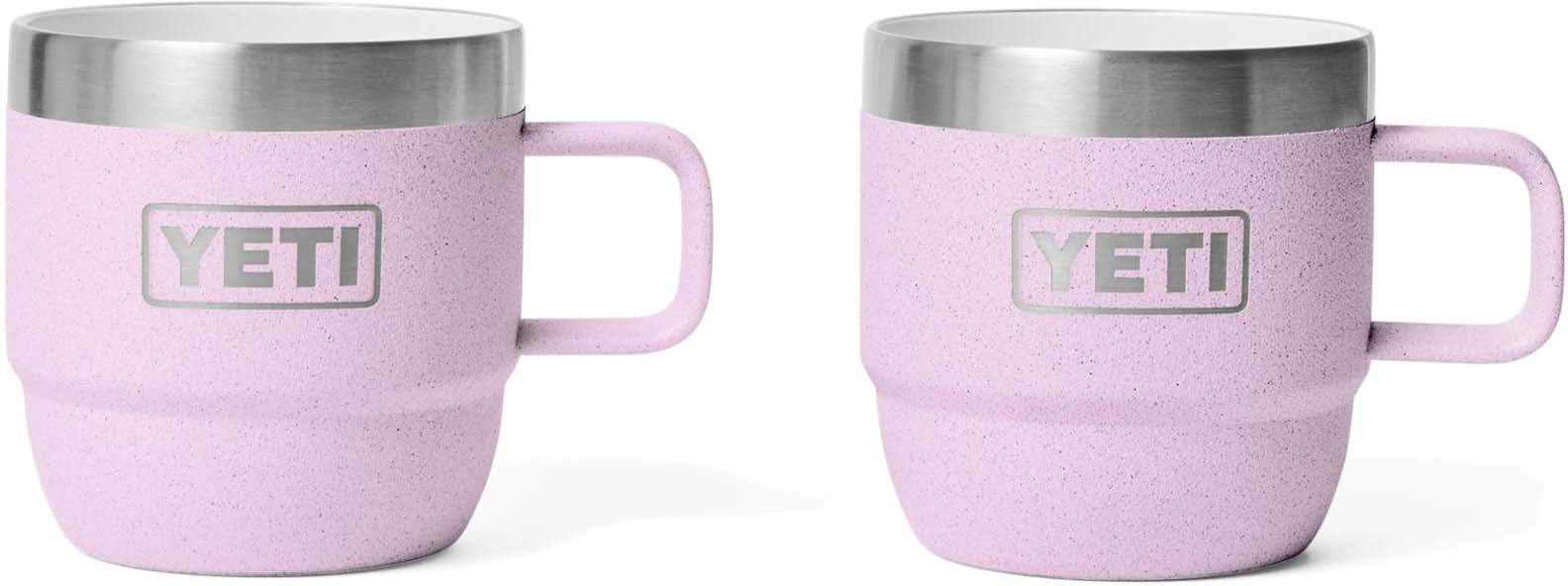 Yeti Rambler 6 oz Stackable Mugs w/Durasip Ceramic Lining - 2 Pack