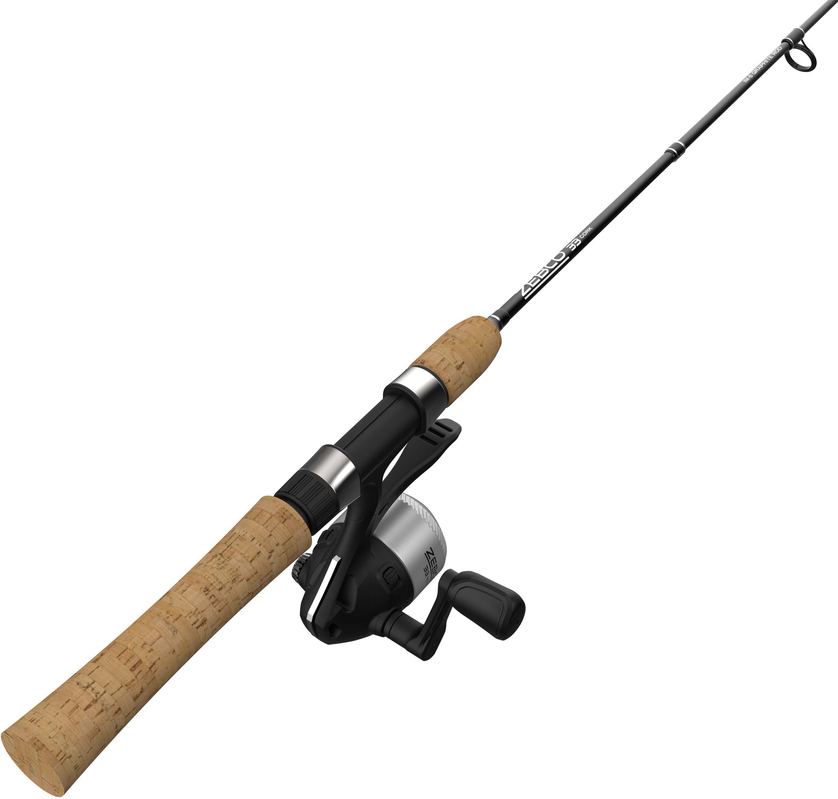 Zebco 33 Micro Trigger Cork Combo Rod 33MTCC562LA.NS4 with Free