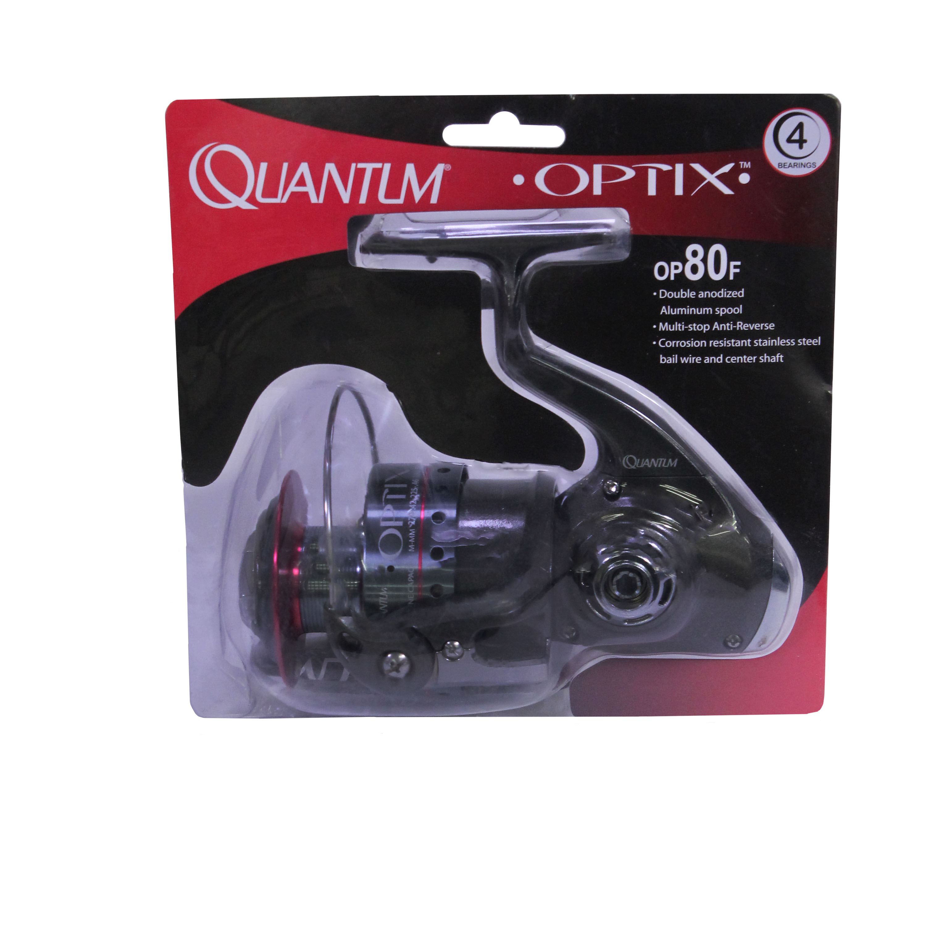 Quantum 80 Sz Optix Spinning Reel Clam OP80FA,,CP3 — CampSaver