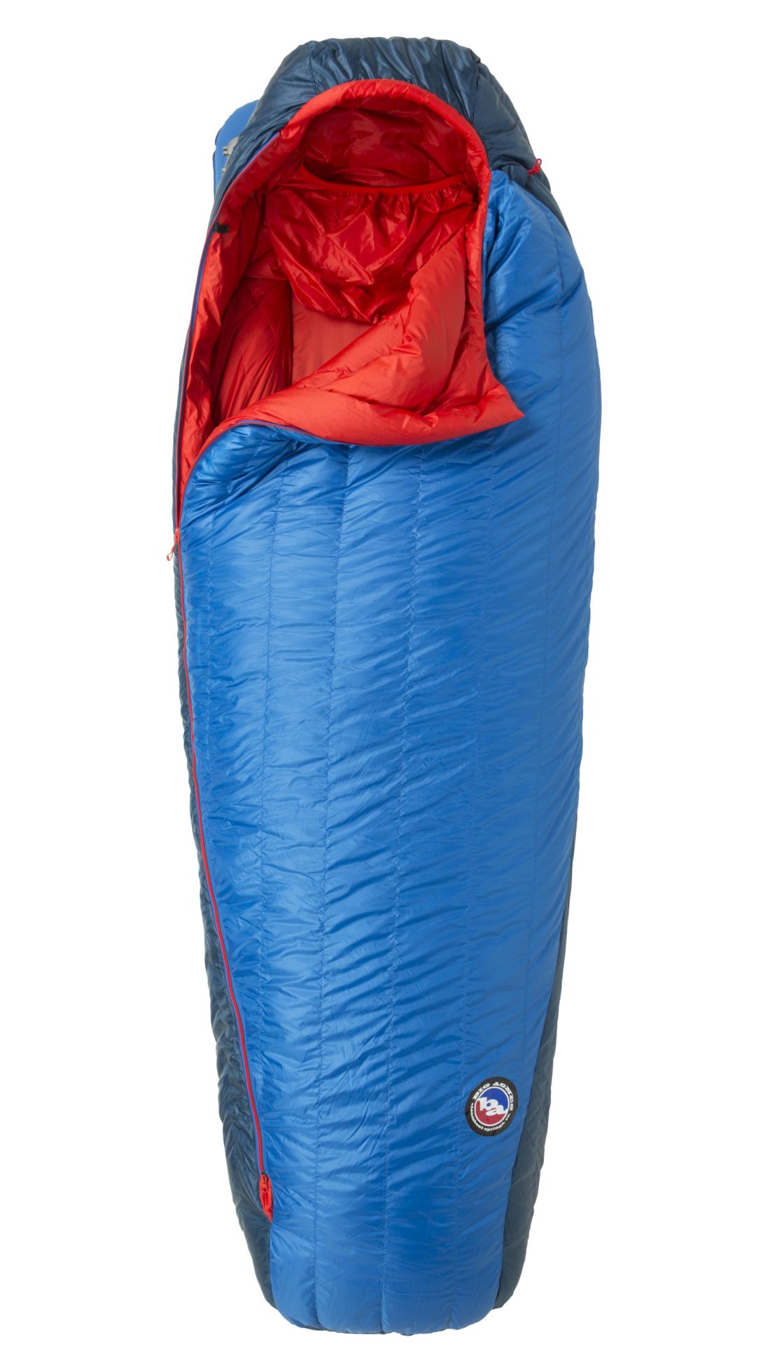 Big Agnes Torchlight EXP Sacco A Pelo Da Trekking | Piumino DownTek 650 Fill PFC-Free | Pannelli Laterali Espandibili 25 Cm | 0° Lungo