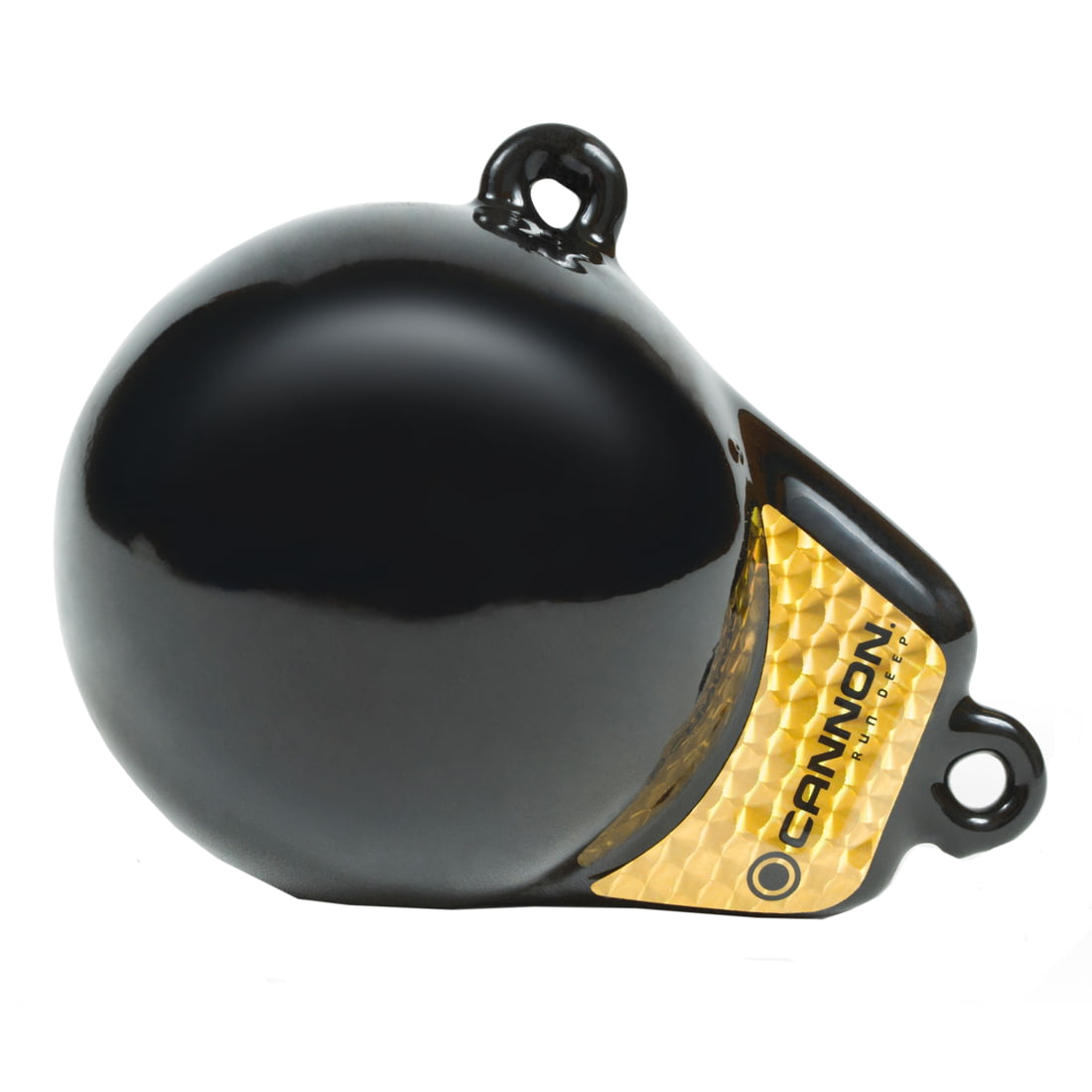 Cannon Downrigger Trolling Flash Weight 8lb Noir Avec Ruban Prisme – Neuf Sous Blister