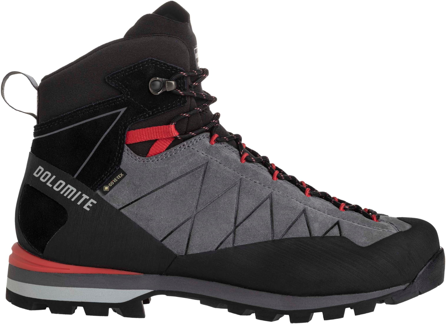 Zapatillas Crodarossa Tech GORE-TEX Hombre Negras Rojas