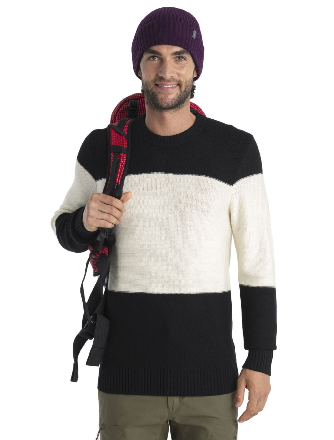 Icebreaker Mens Waypoint Crewe Sweater