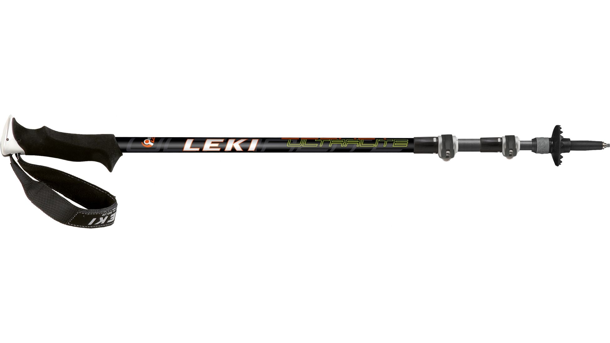 LEKI HOT SHOT S NOIR/ROUGE - Bastoncino da sci
