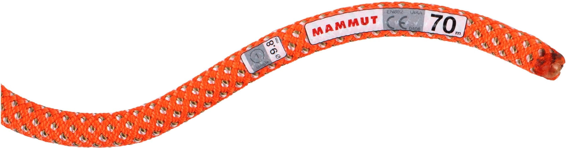 Mammut 9.8 Crag Classic Corde D'Escalade 80m - Corde Simple Polyvalente