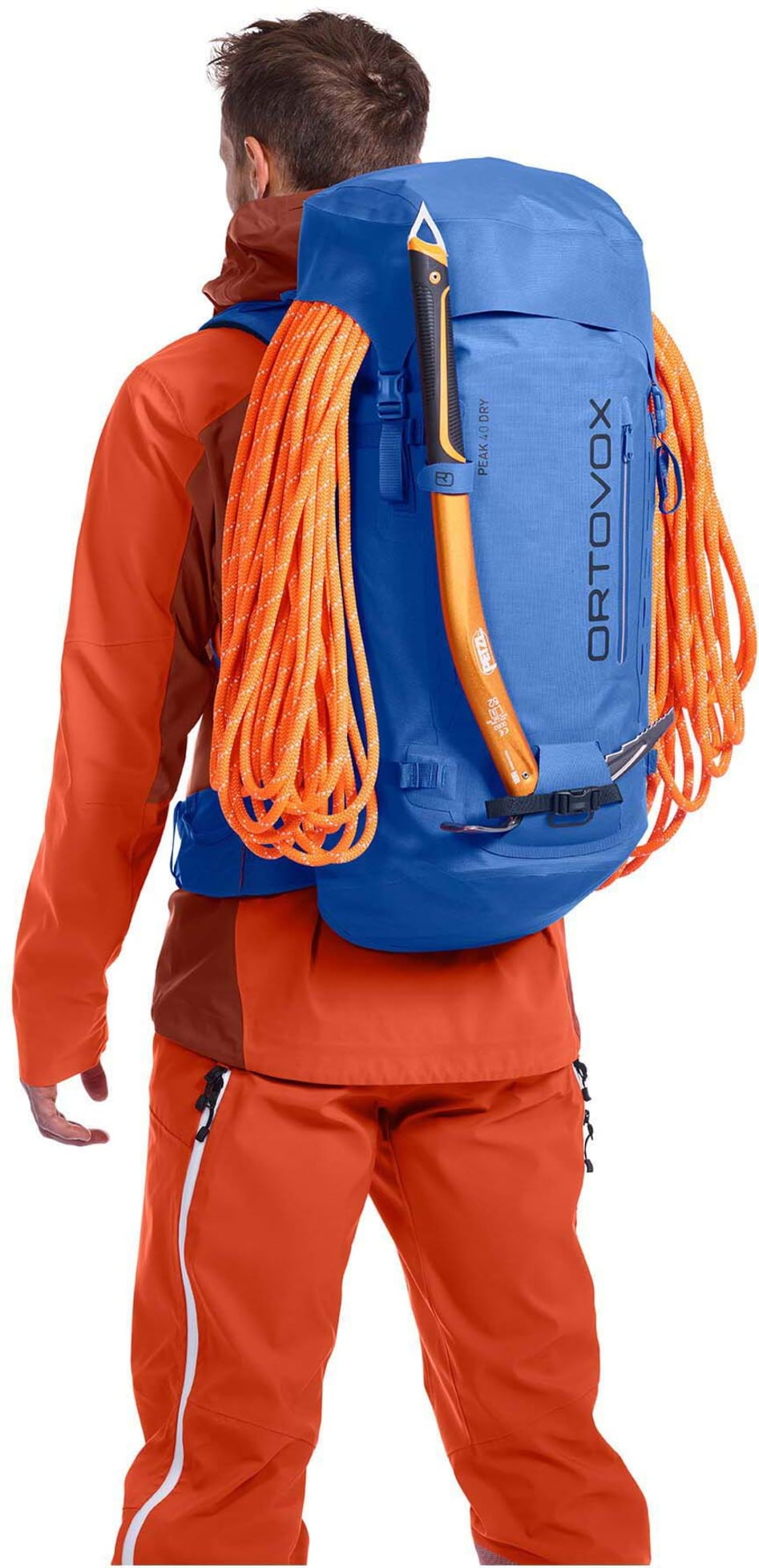 ORTOVOX PEAK 40 DRY Rucksack – 40 Liter, Wasserdicht, Für Hochtouren & Alpinismus