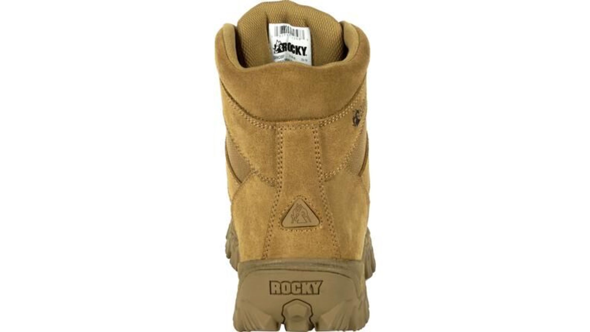 Rocky Men's Alpha Force 6-Inch Work Boot – Waterproof, Black, 5 Wide US – Full-Grain Leather With Non-Metallic Safety Toe