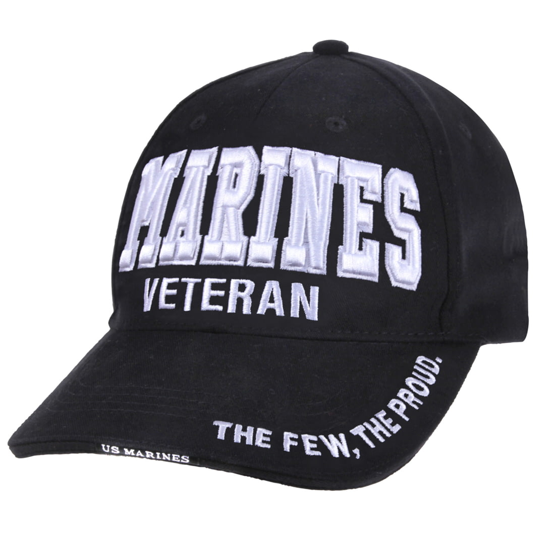 Rothco Marines Deluxe Low Profile Cap - Woodland Digital Camo Military Style Hat