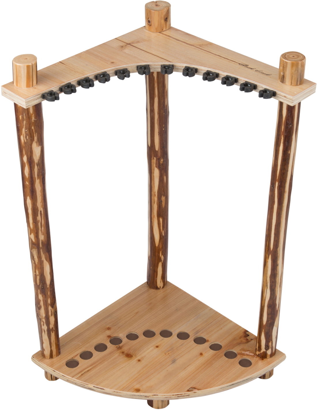 Corner Rod Rack Rush Creek Creations Fishing Rod Corner Storage Rack — CampSaver
