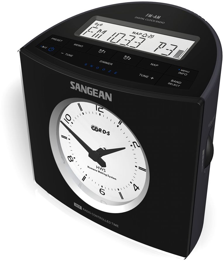 Sangean AM/FM Digital/Atomic Clock Radio — CampSaver