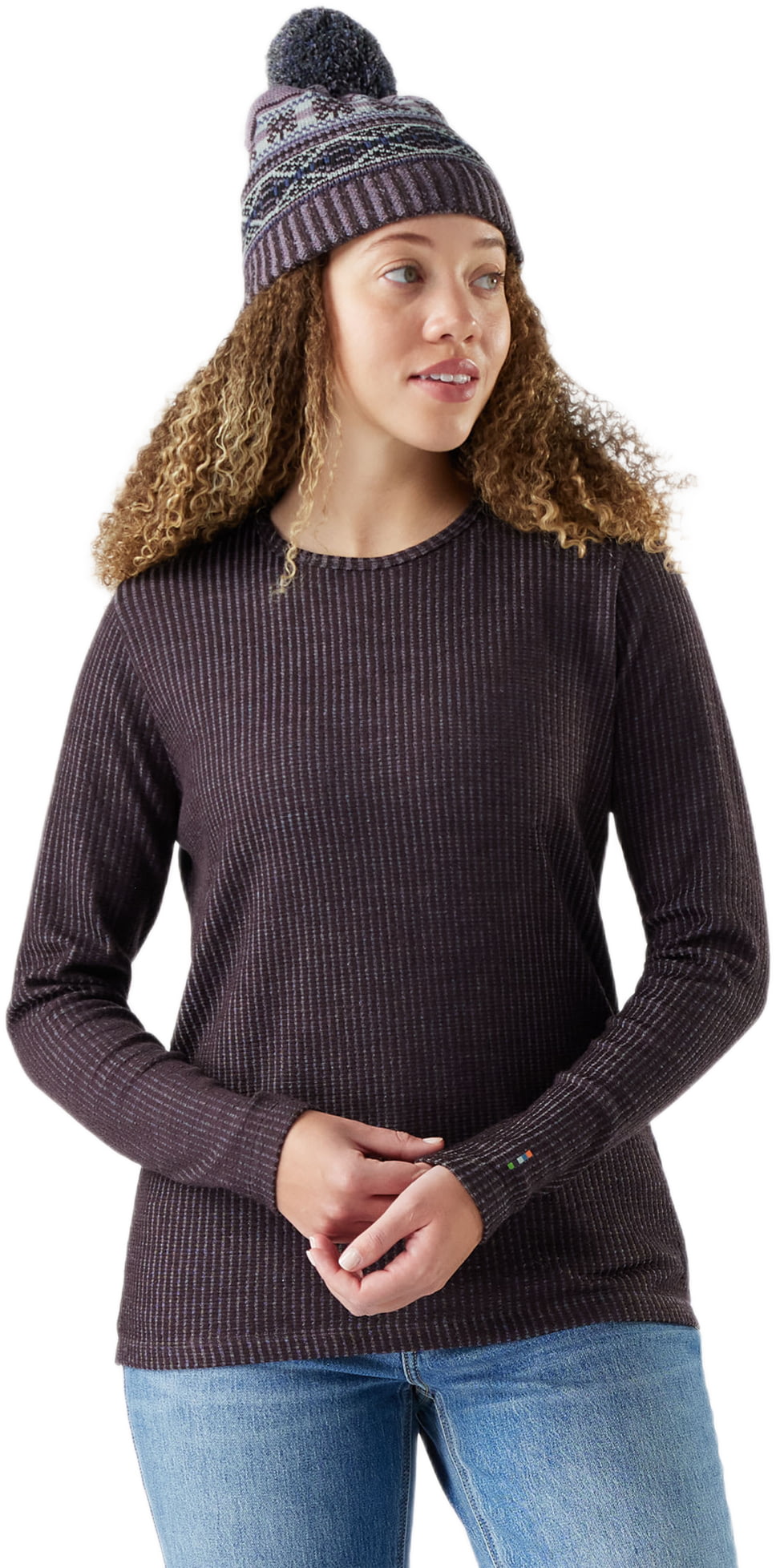 Merino Micro Rib Smartwool Thermal Merino Rib Crew - Women's , Up to 45% Off with Free S ...